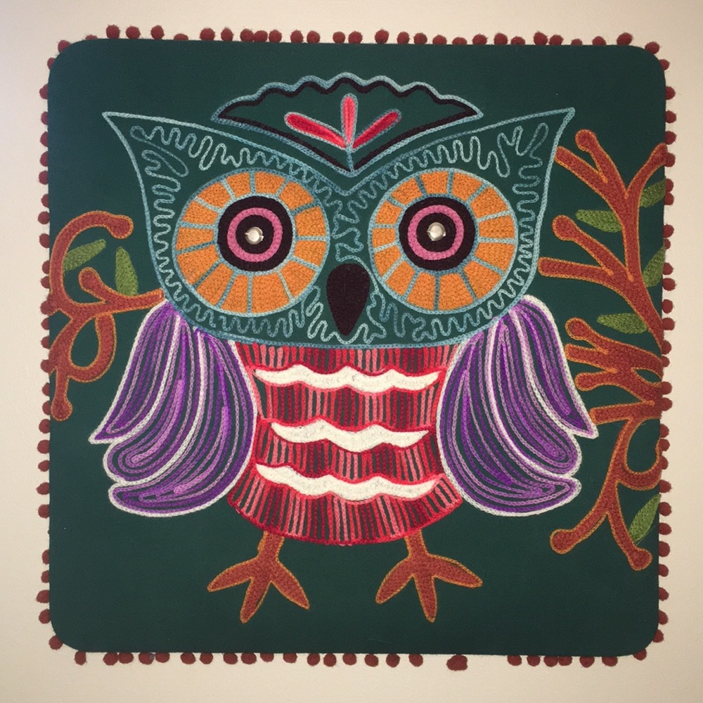 Knitted Owl Picture